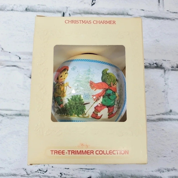 1980 Vintage Hallmark Christmas Charmer- Tree Trimmer Christmas Ornament HM14 - Picture 4 of 9
